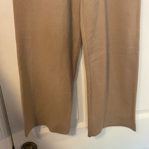Tahari Tan Desert Dune Elastic Waist Pants - Picture 3 of 6